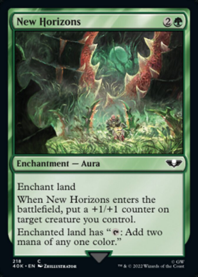 New Horizons - [Surge Foil] Warhammer 40,000 Commander (40K)