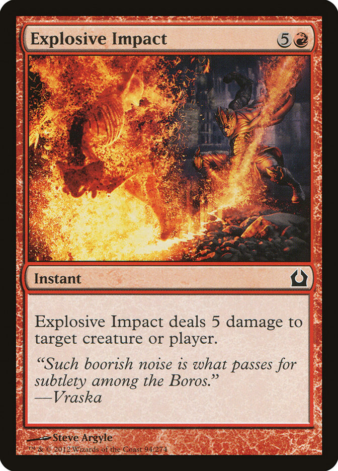 Explosive Impact - Return to Ravnica (RTR)