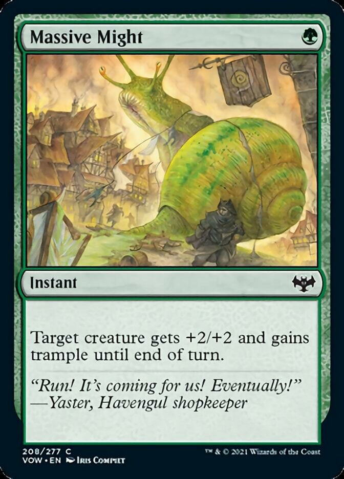 Massive Might - [Foil] Innistrad: Crimson Vow (VOW)