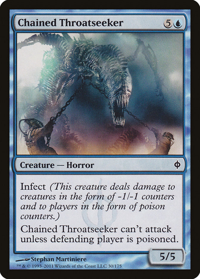 Chained Throatseeker - [Foil] New Phyrexia (NPH)