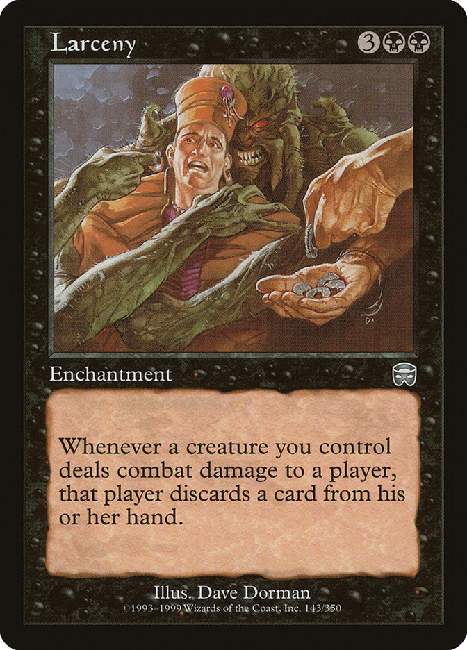 Larceny - [Foil] Mercadian Masques (MMQ)