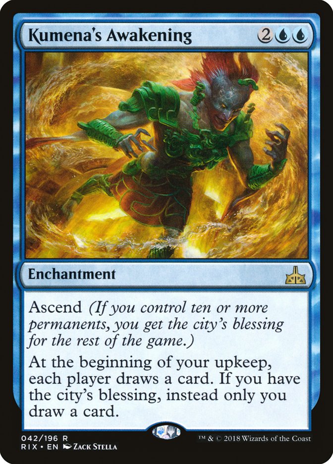 Kumena's Awakening - [Foil] Rivals of Ixalan (RIX)