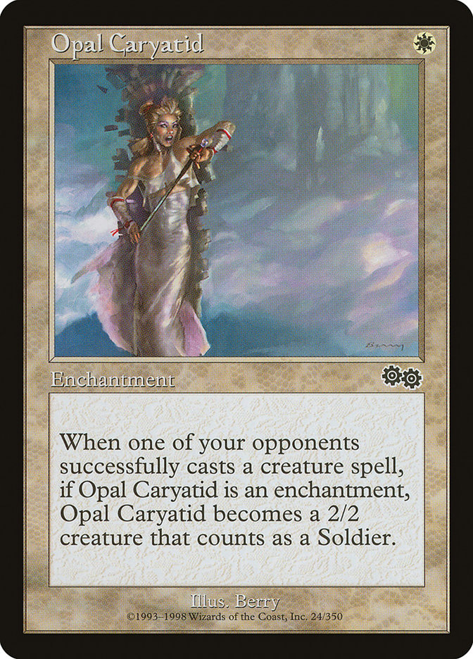 Opal Caryatid - [Retro Frame] Urza's Saga (USG)