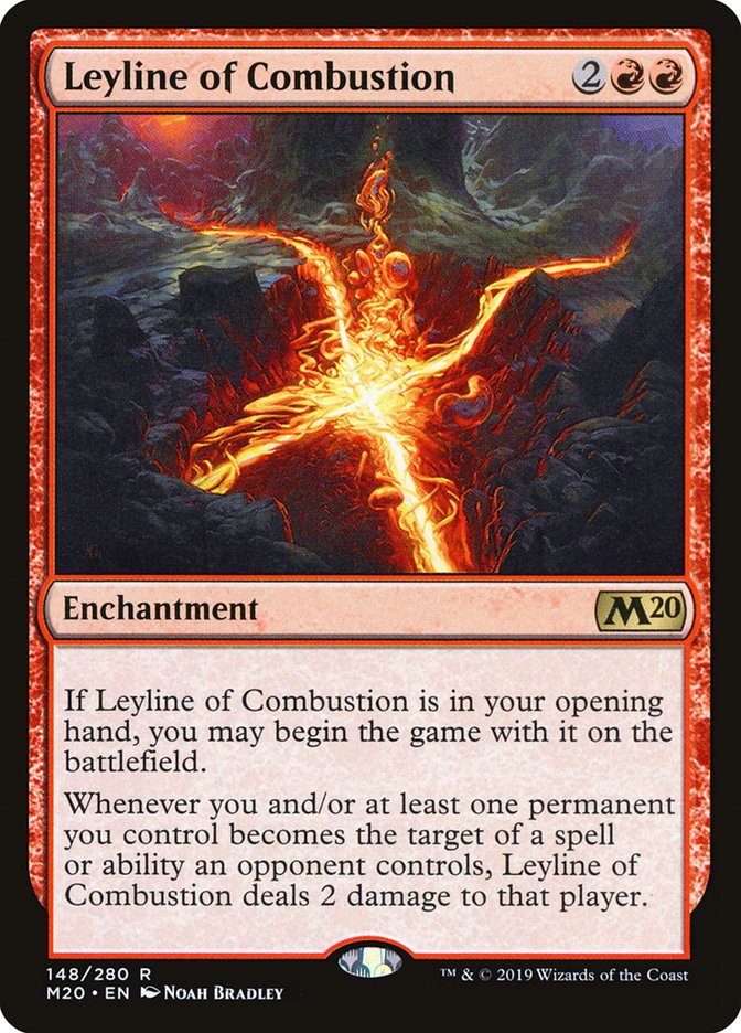 Leyline of Combustion - [Foil] Core Set 2020 (M20)