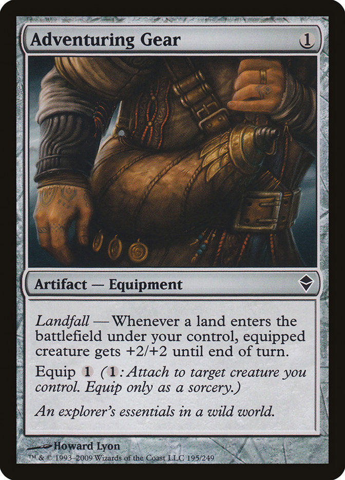 Adventuring Gear - [Foil] Zendikar (ZEN)