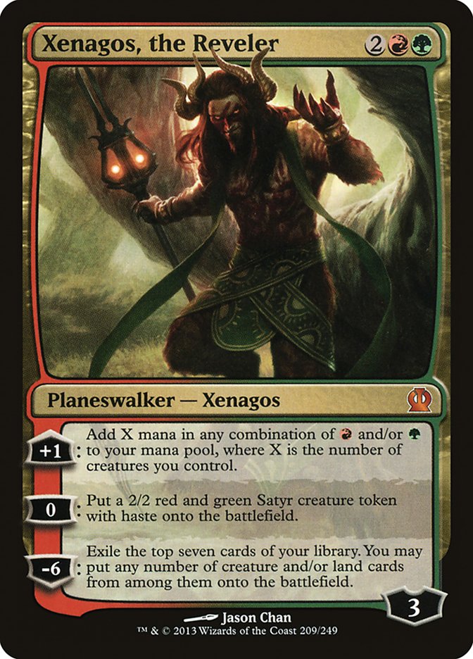 Xenagos, the Reveler - [Foil] Theros (THS)