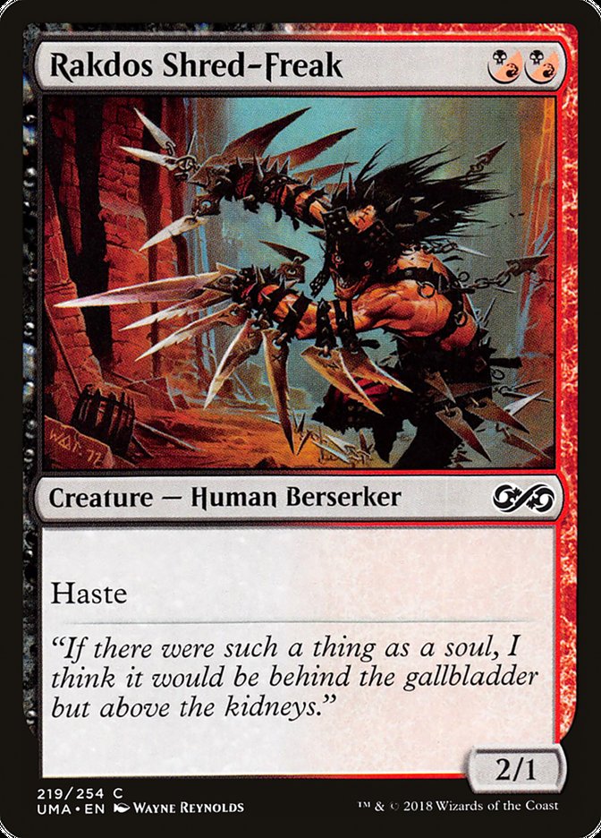 Rakdos Shred-Freak - Ultimate Masters (UMA)
