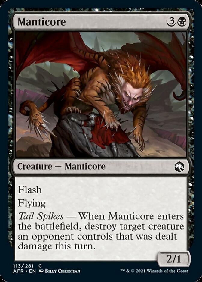 Manticore - [Foil] Adventures in the Forgotten Realms (AFR)