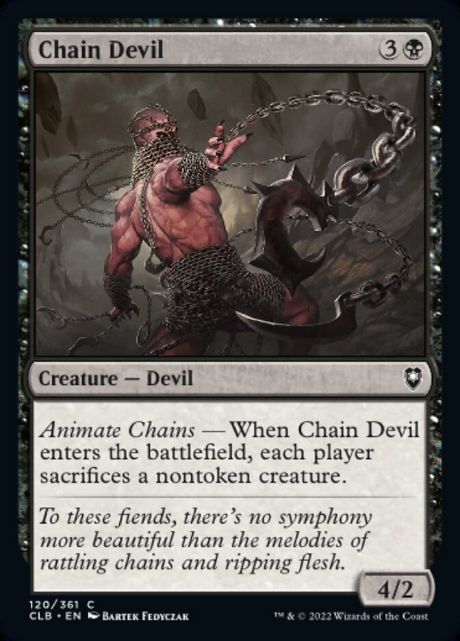 Chain Devil - [Foil] Commander Legends: Battle for Baldur's Gate (CLB)