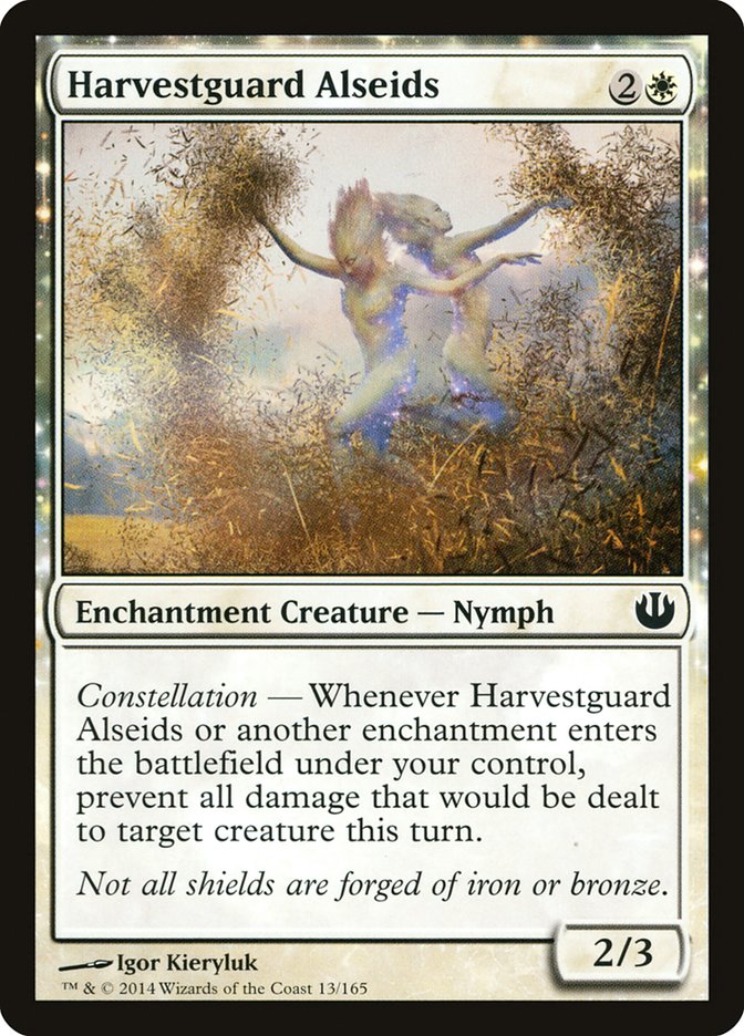 Harvestguard Alseids - [Foil] Journey into Nyx (JOU)