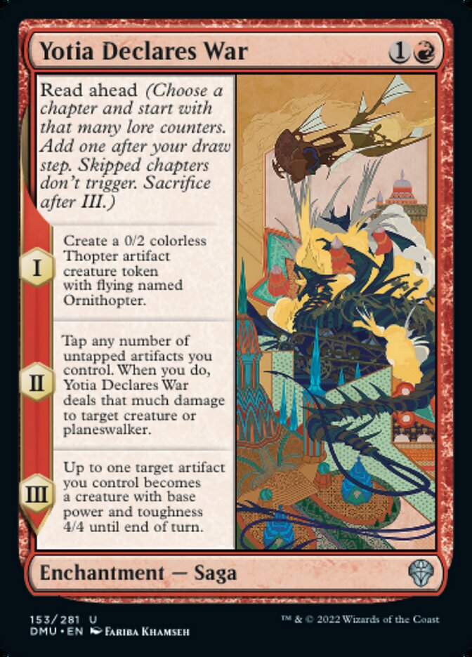 Yotia Declares War - [Foil] Dominaria United (DMU)