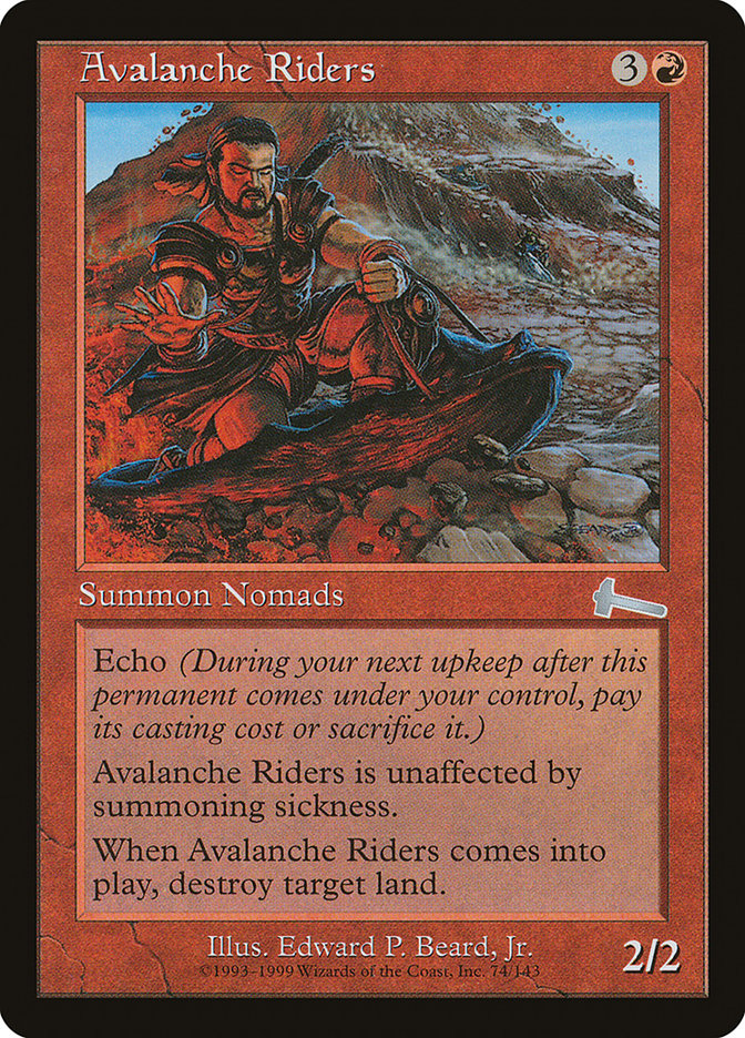 Avalanche Riders - [Foil] Urza's Legacy (ULG)