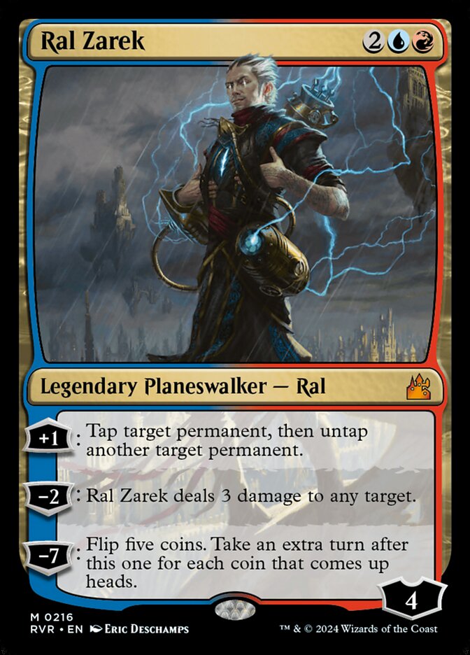 Ral Zarek - [Foil] Ravnica Remastered (RVR)