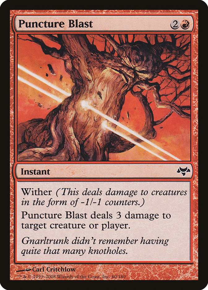 Puncture Blast - [Foil] Eventide (EVE)