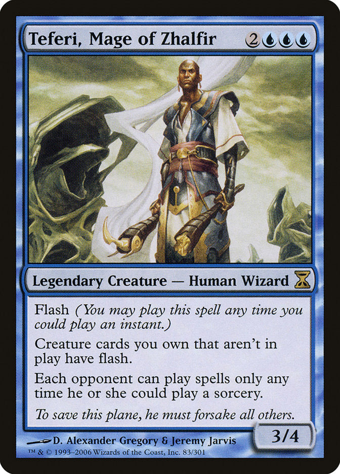 Teferi, Mage of Zhalfir - Time Spiral (TSP)
