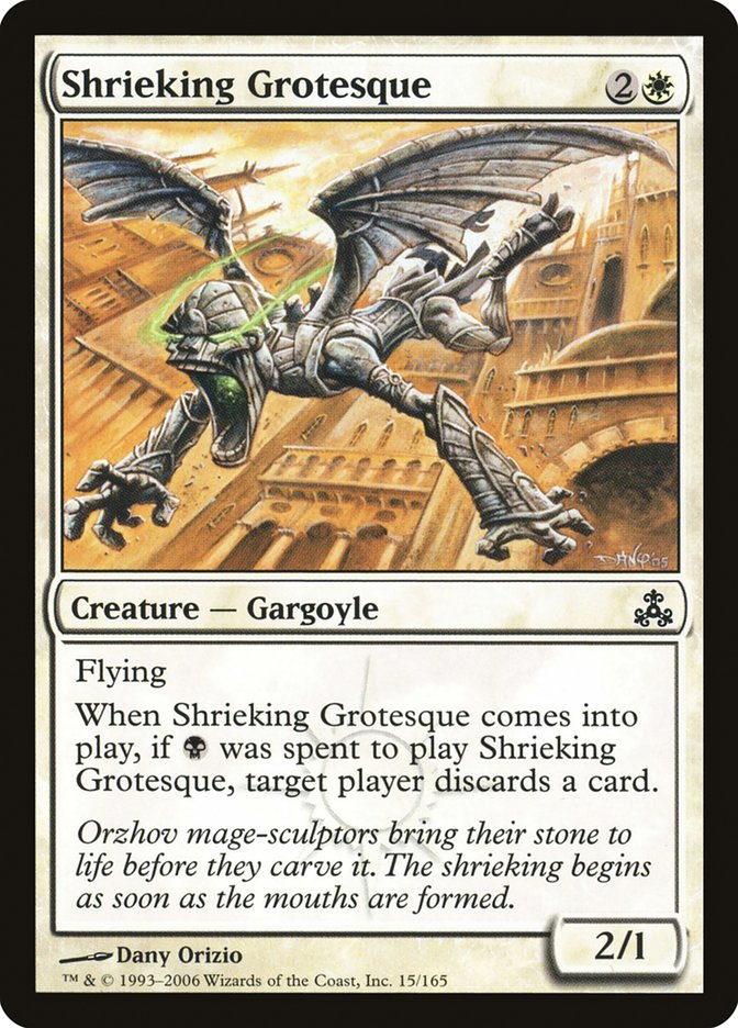 Shrieking Grotesque - [Foil] Guildpact (GPT)
