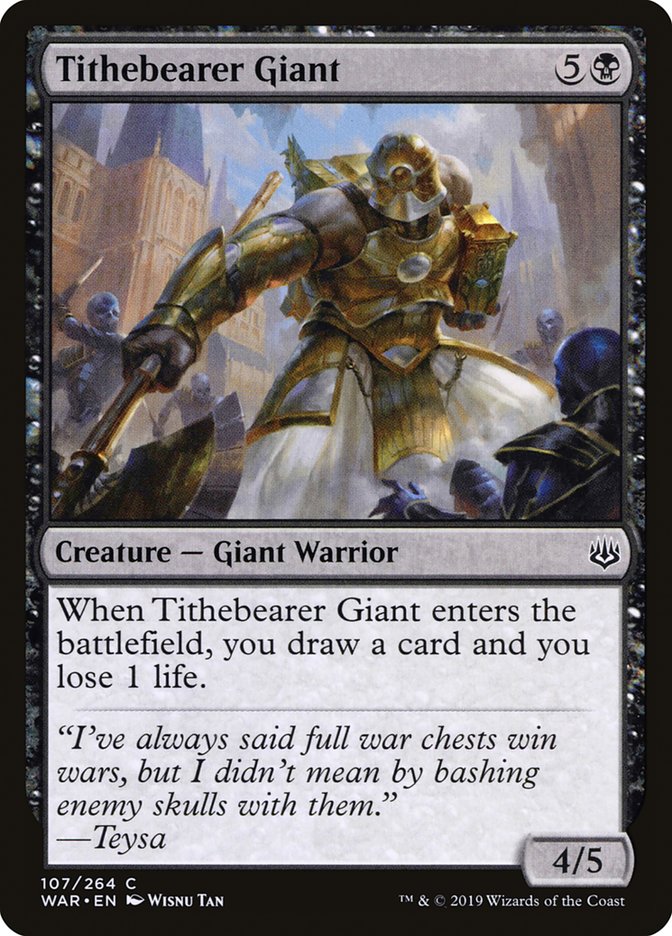 Tithebearer Giant - [Foil] War of the Spark (WAR)