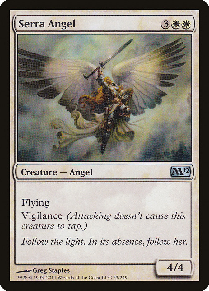 Serra Angel - [Foil] Magic 2012 (M12)