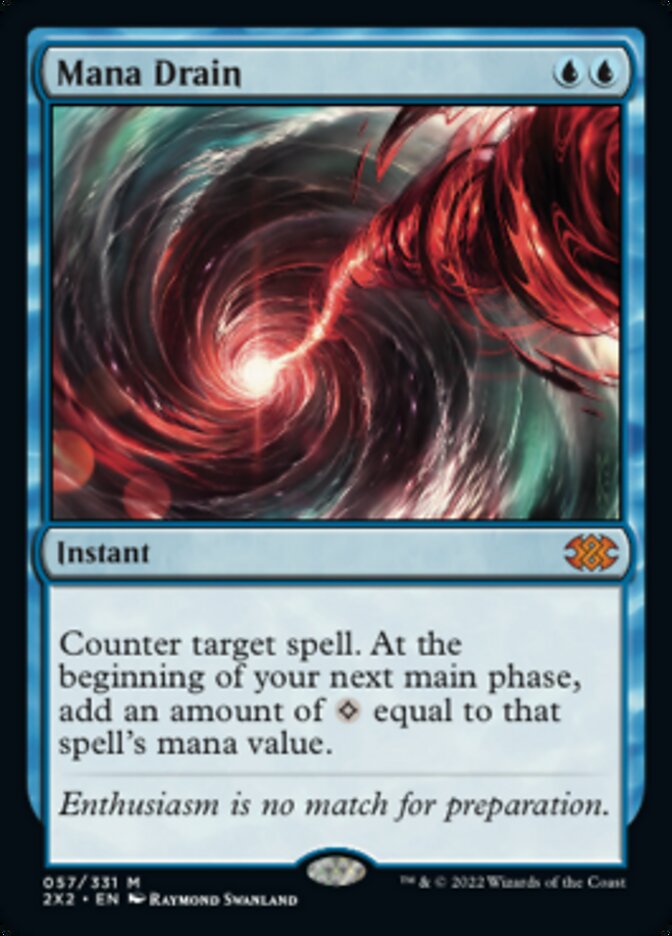Mana Drain - [Foil] Double Masters 2022 (2X2)