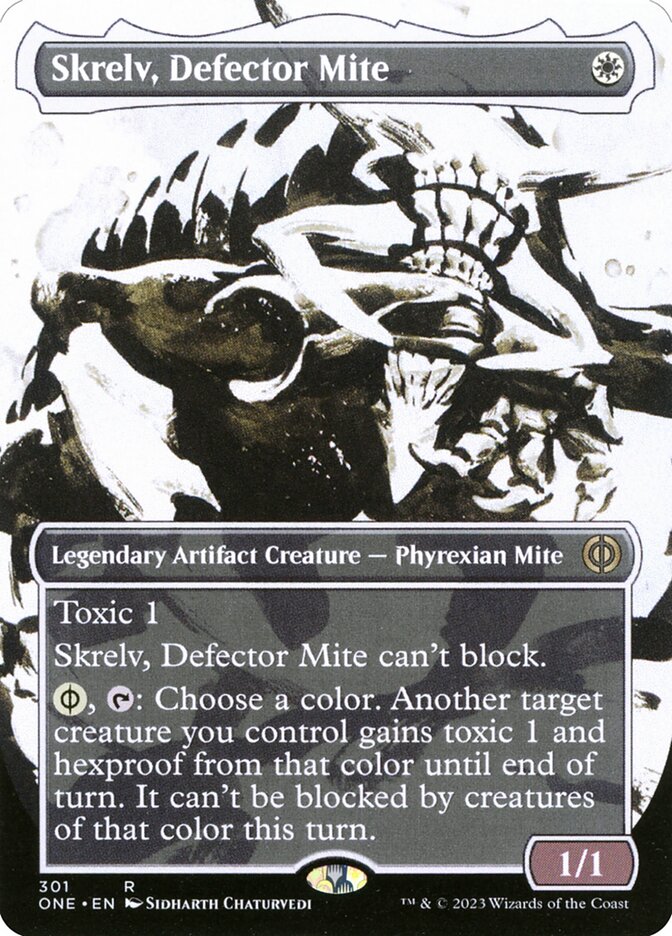 Skrelv, Defector Mite - [Showcase] Phyrexia: All Will Be One (ONE)