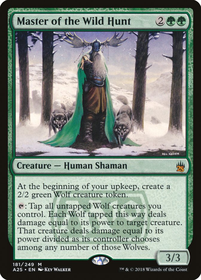 Master of the Wild Hunt - [Foil] Masters 25 (A25)
