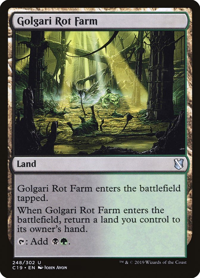 Golgari Rot Farm - Commander 2019 (C19)