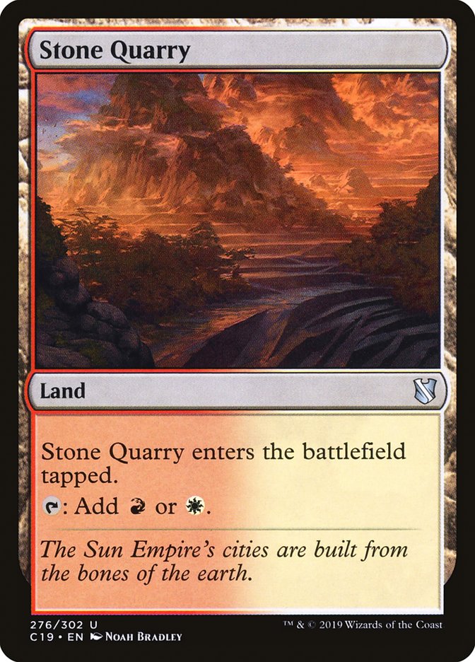 Stone Quarry - Commander 2019 (C19)