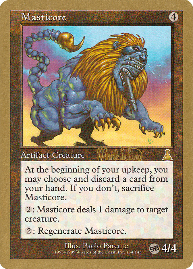 Masticore - [Retro Frame] World Championship Decks 1999 (WC99)
