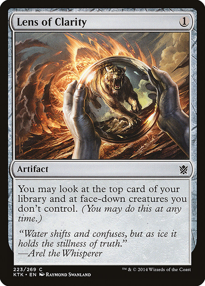 Lens of Clarity - [Foil] Khans of Tarkir (KTK)