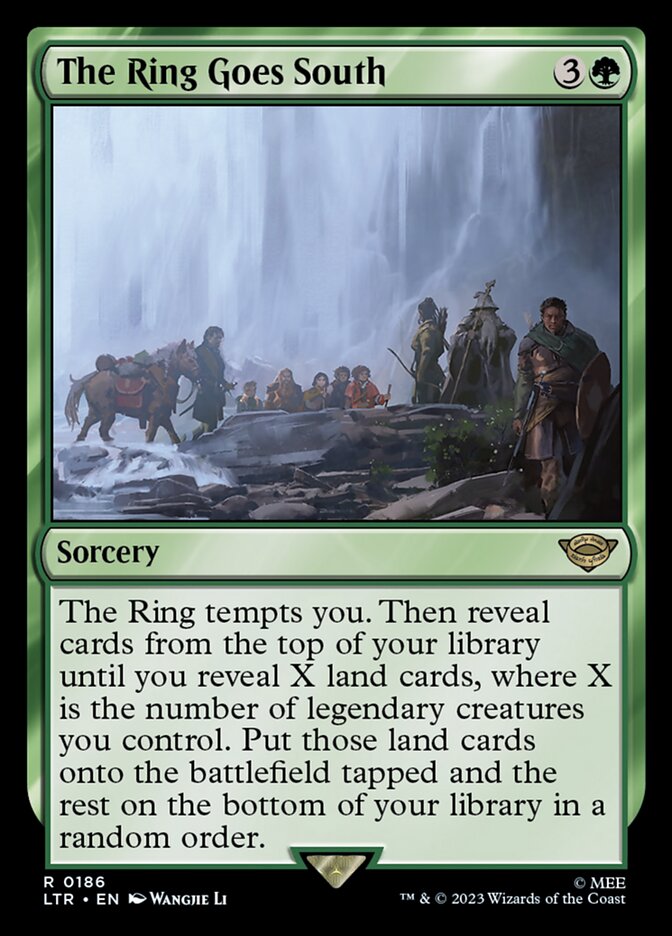 The Ring Goes South - [Foil] The Lord of the Rings: Tales of Middle-earth (LTR)