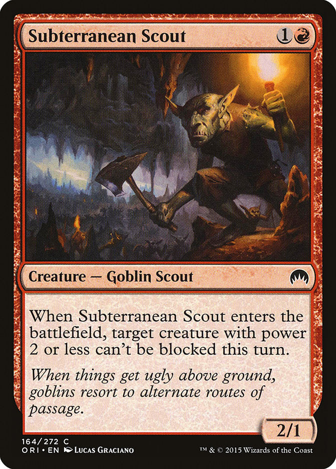 Subterranean Scout - [Foil] Magic Origins (ORI)