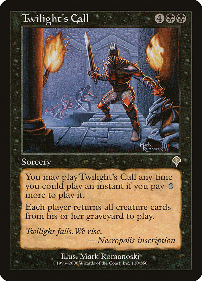 Twilight's Call - [Foil, Retro Frame] Invasion (INV)