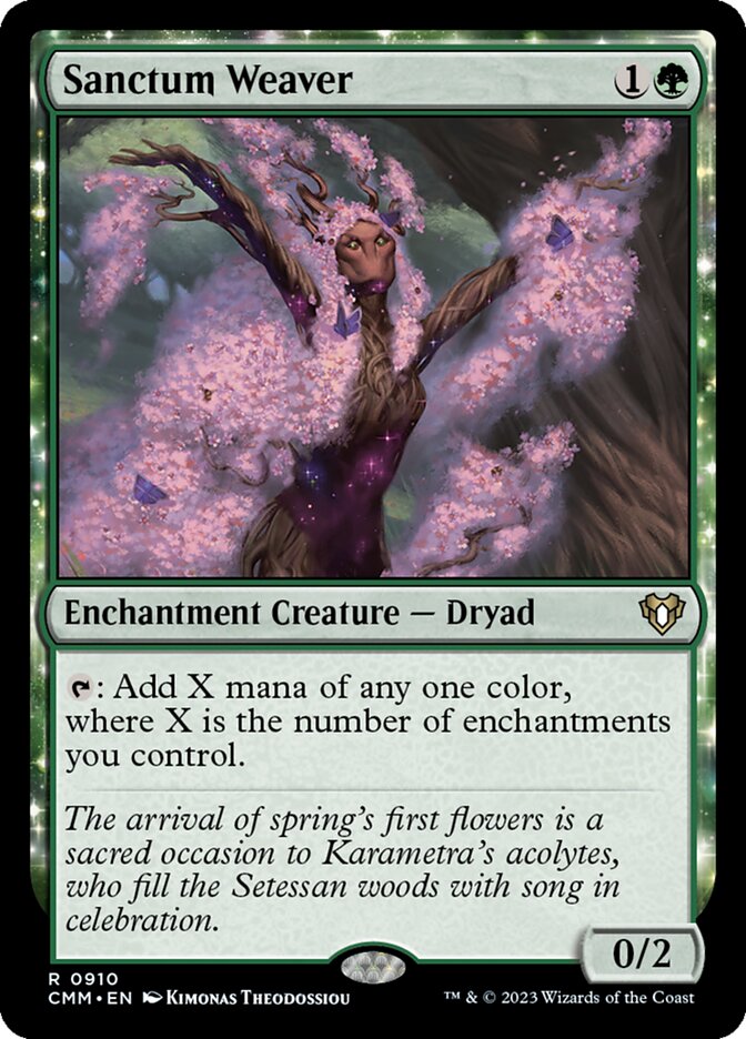 Sanctum Weaver - Commander Masters (CMM)