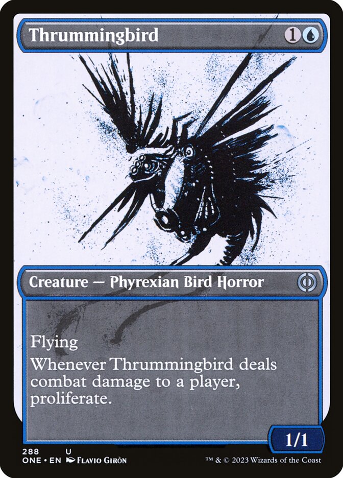 Thrummingbird - [Showcase] Phyrexia: All Will Be One (ONE)