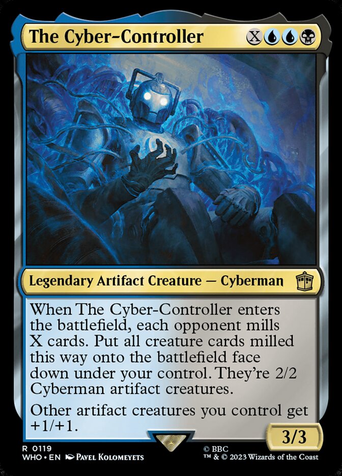 The Cyber-Controller - [Foil] Doctor Who (WHO)