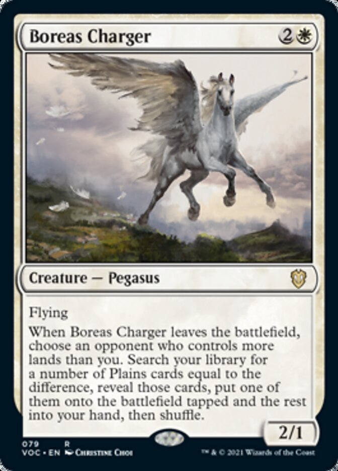 Boreas Charger - [Foil] Crimson Vow Commander (VOC)