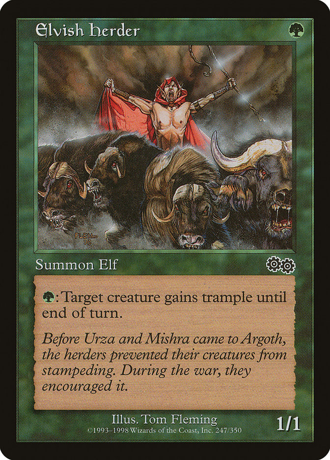 Elvish Herder - [Retro Frame] Urza's Saga (USG)