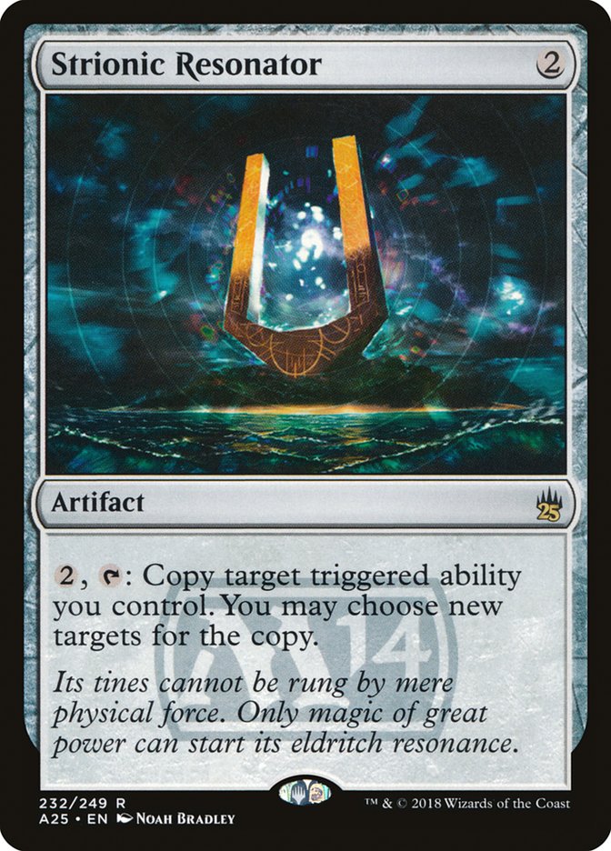 Strionic Resonator - [Foil] Masters 25 (A25)