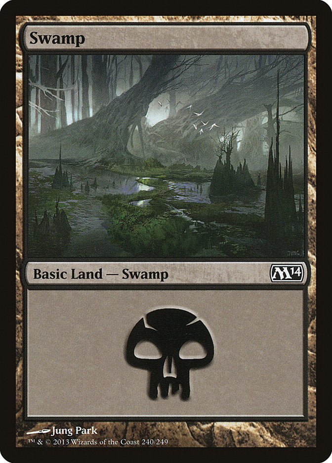 Swamp (240) - [Foil] Magic 2014 (M14)