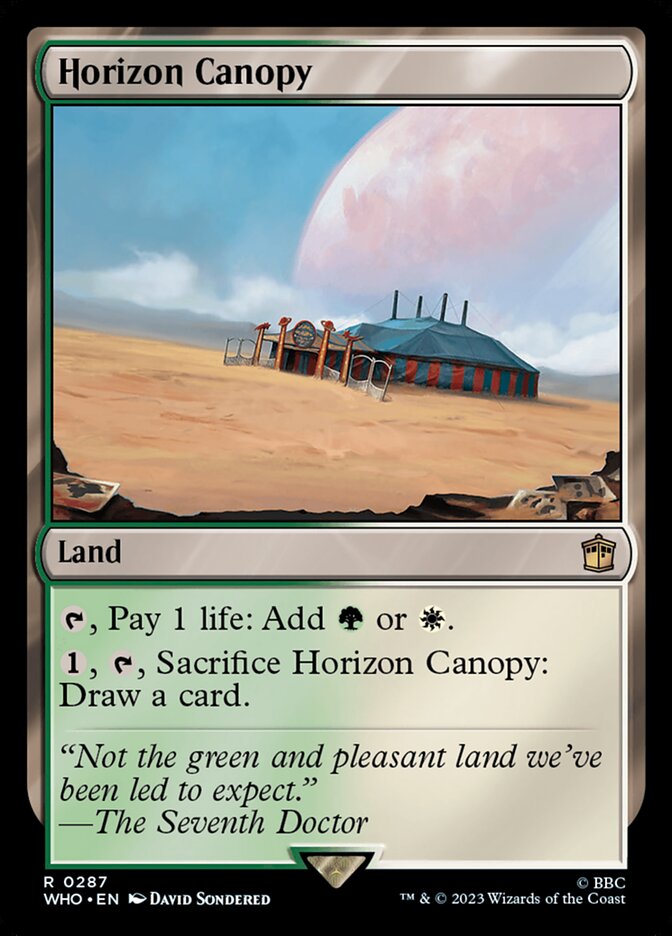 Horizon Canopy - [Foil] Doctor Who (WHO)