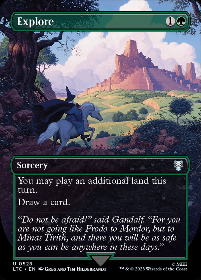 Explore - [Foil, Borderless] Tales of Middle-earth Commander (LTC)