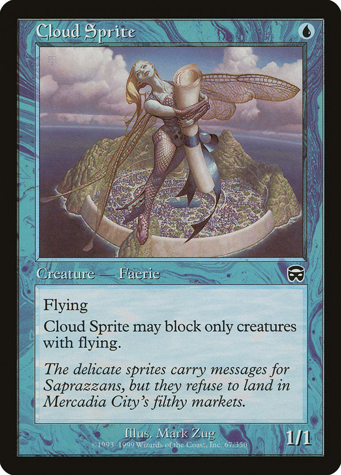 Cloud Sprite - [Foil] Mercadian Masques (MMQ)