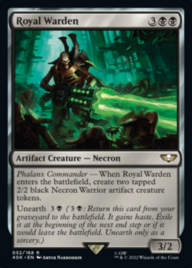 Royal Warden - [Surge Foil] Warhammer 40,000 Commander (40K)