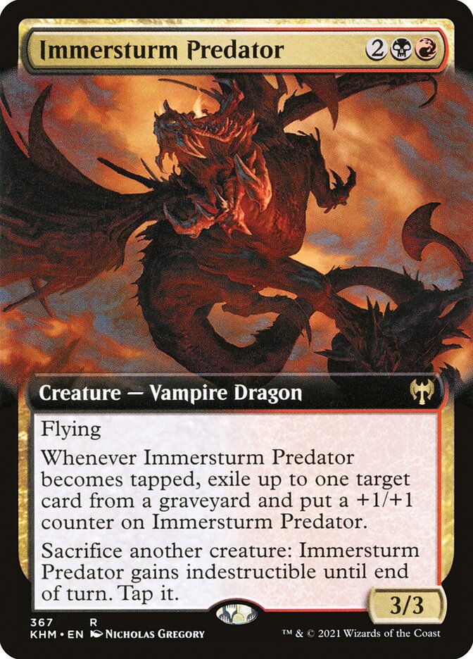 Immersturm Predator - [Extended Art] Kaldheim (KHM)