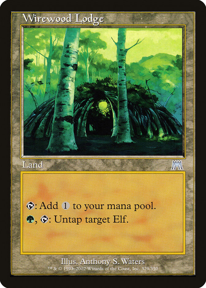 Wirewood Lodge - [Foil, Retro Frame] Onslaught (ONS)