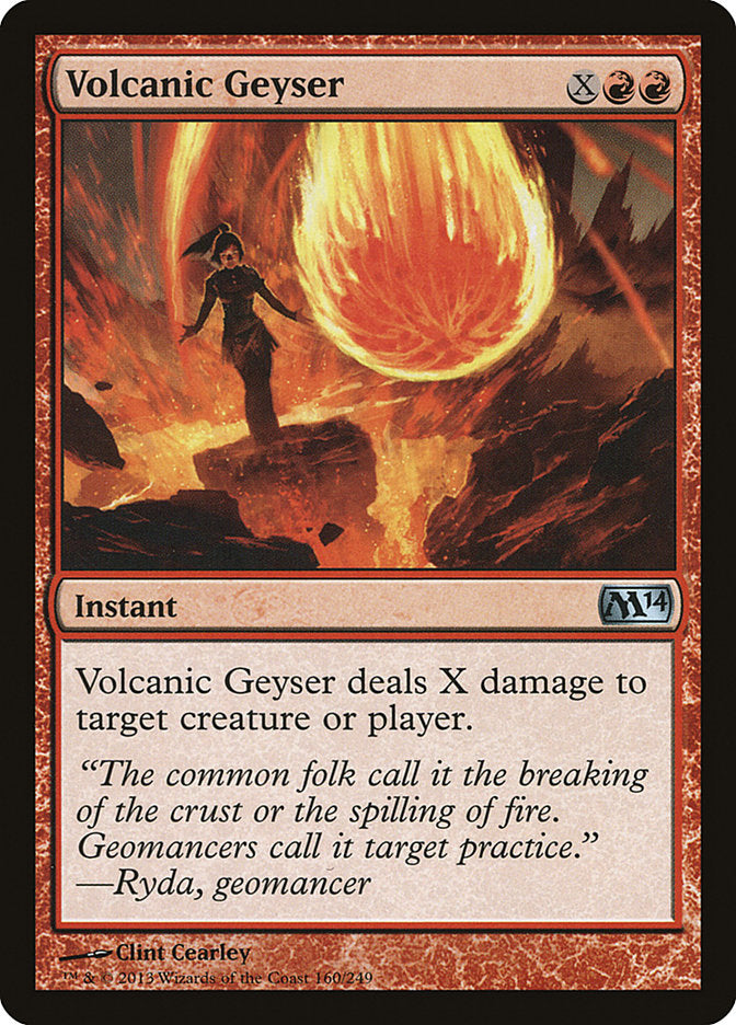 Volcanic Geyser - [Foil] Magic 2014 (M14)