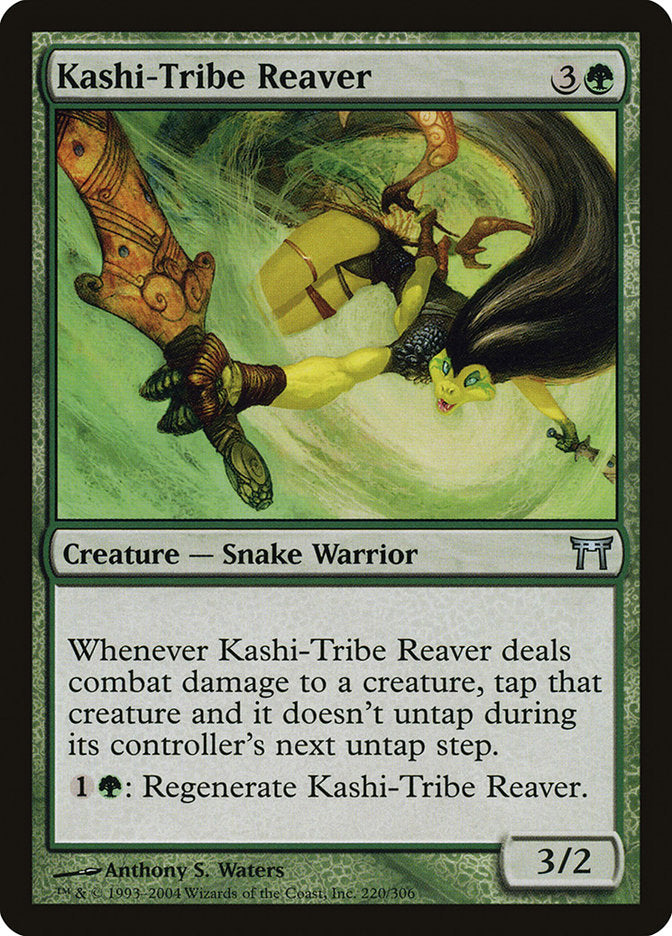 Kashi-Tribe Reaver - [Foil] Champions of Kamigawa (CHK)