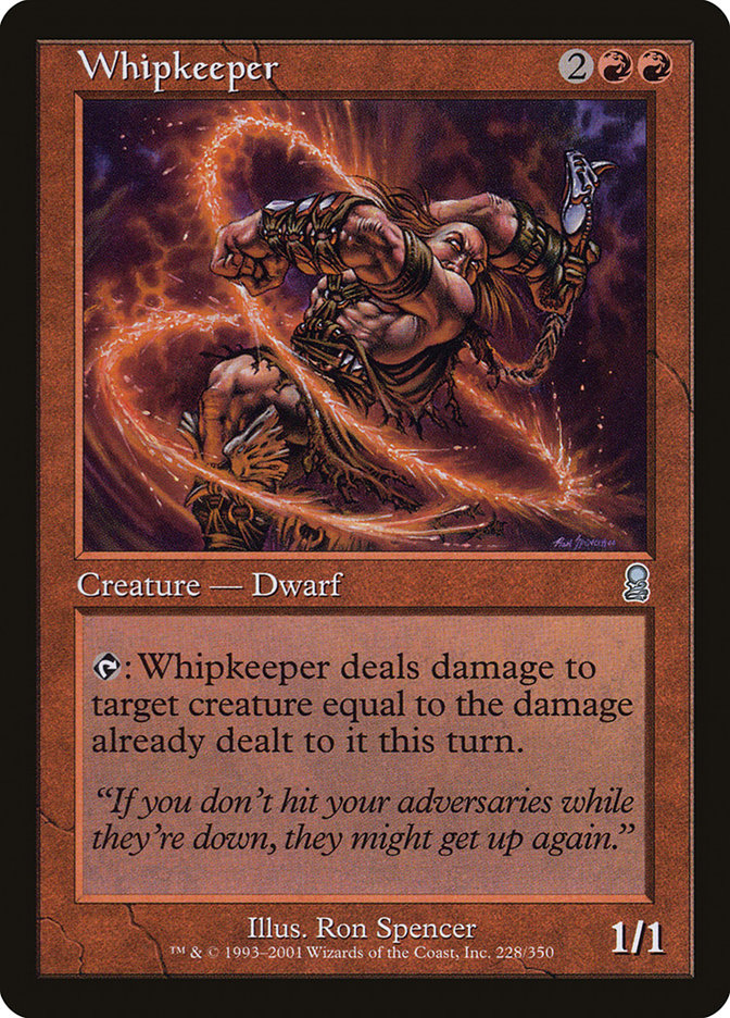 Whipkeeper - [Foil, Retro Frame] Odyssey (ODY)