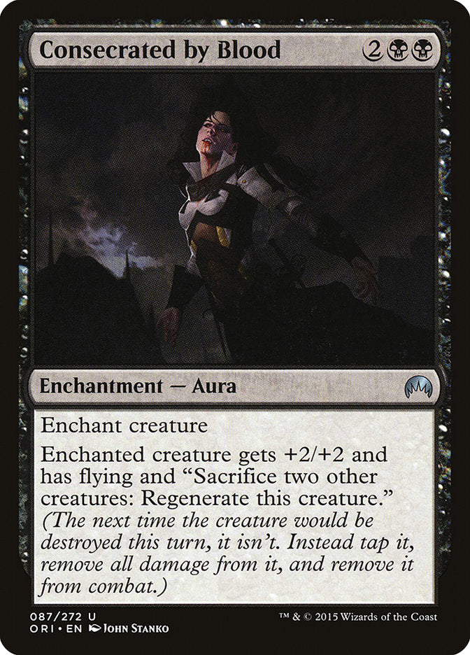 Consecrated by Blood - [Foil] Magic Origins (ORI)