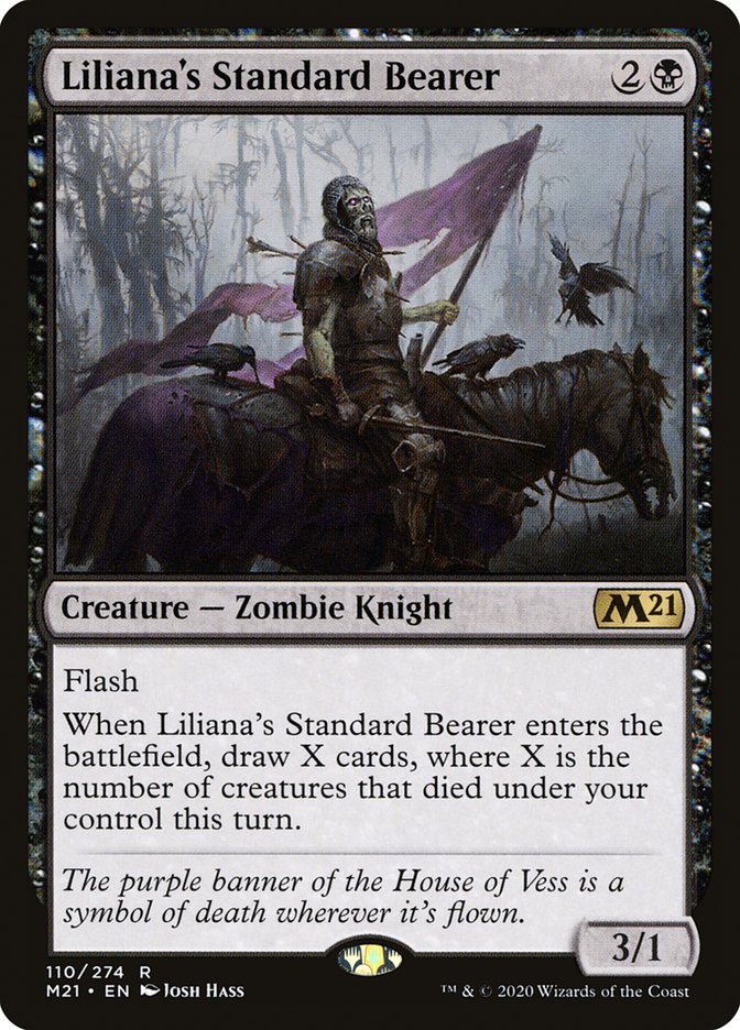 Liliana's Standard Bearer - [Foil] Core Set 2021 (M21)